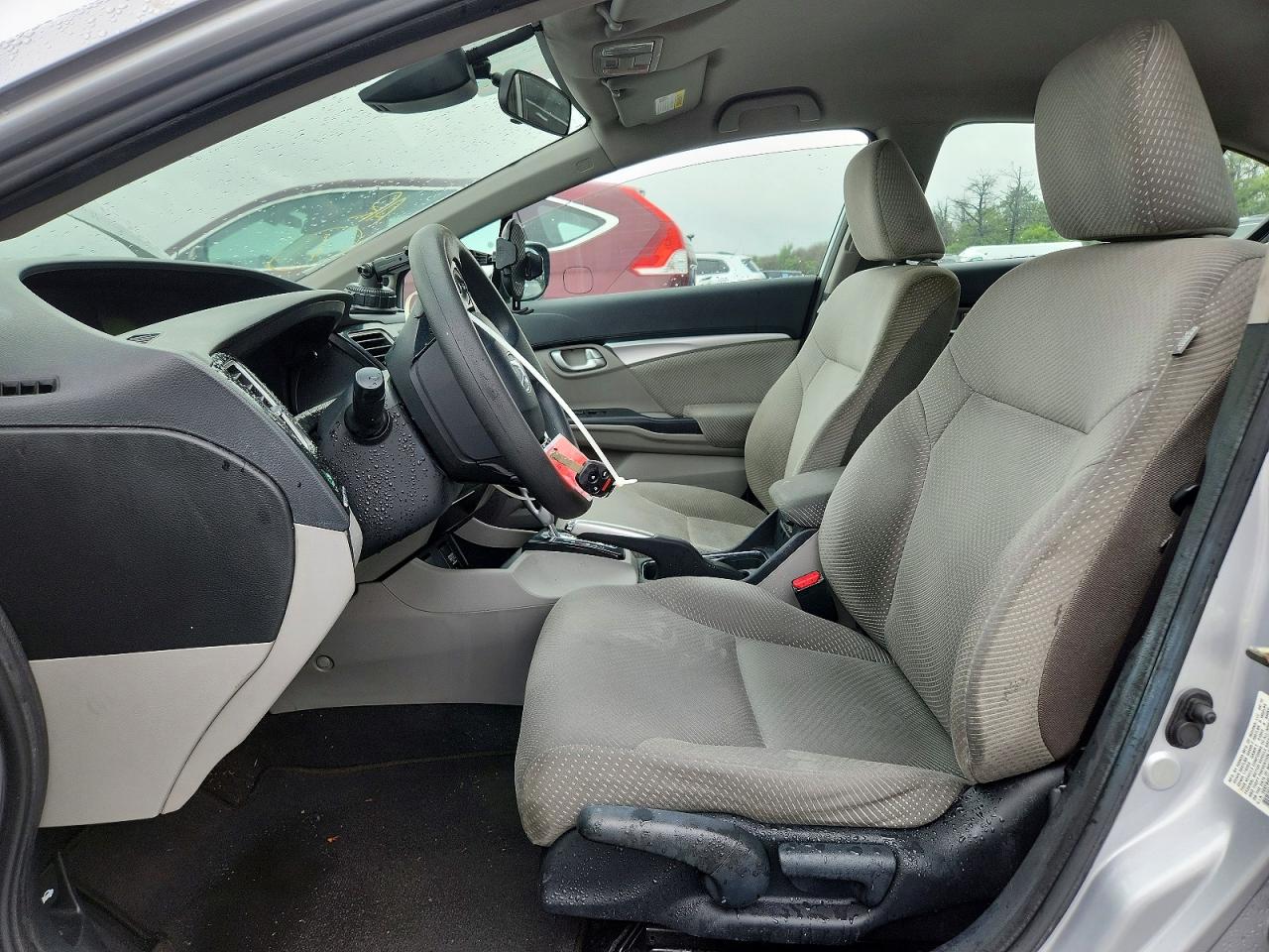 2013 Honda Civic Hybrid Silver vin: 19XFB4F20DE202189