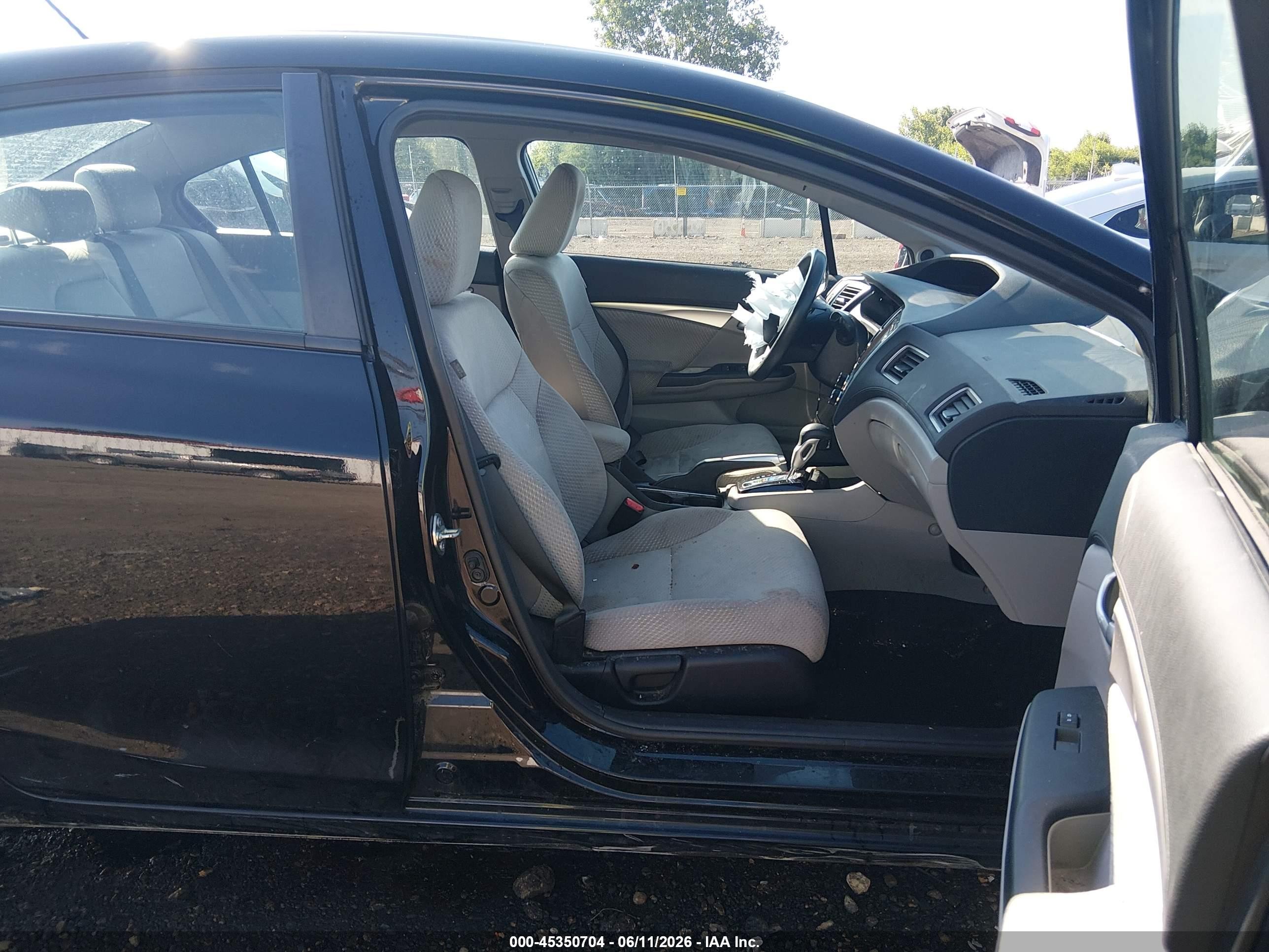 2014 Honda Civic Hybrid Black vin: 19XFB4F20EE000034