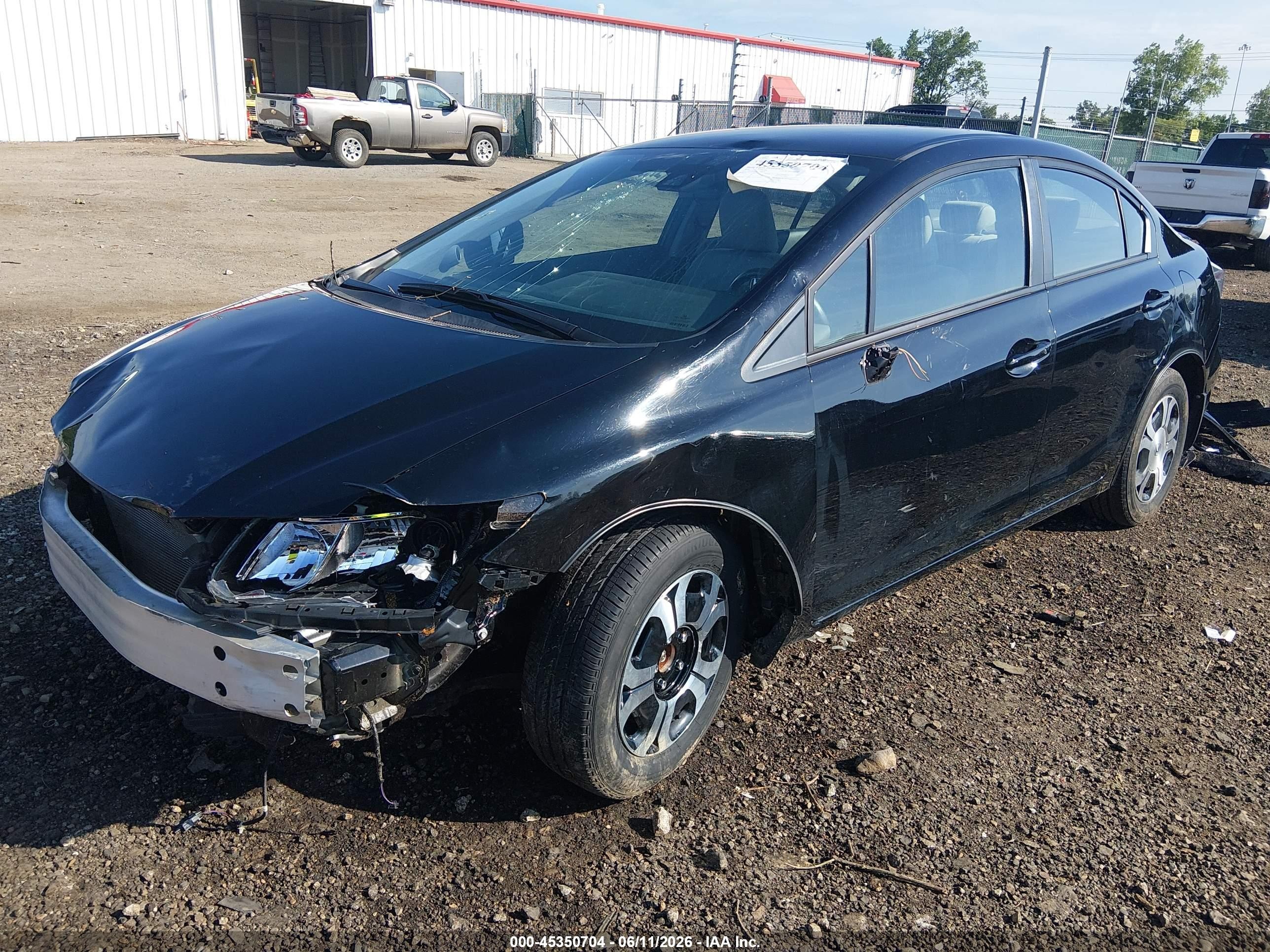 2014 Honda Civic Hybrid Black vin: 19XFB4F20EE000034