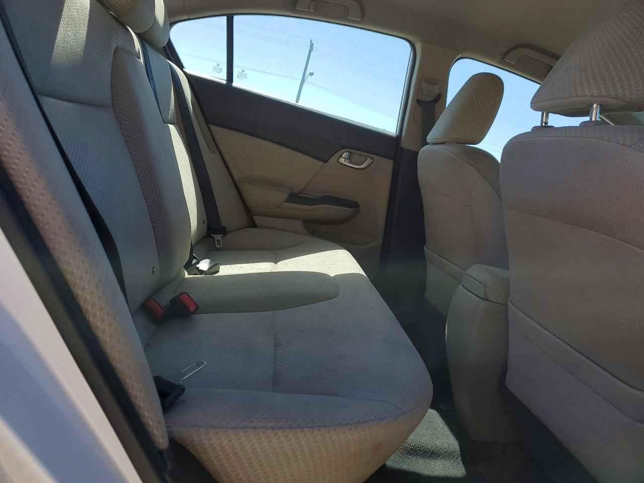 2015 Honda Civic Hybrid White vin: 19XFB4F20FE002433