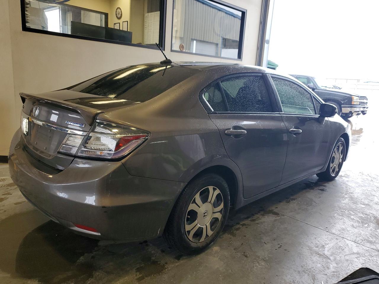 2013 Honda Civic Hybrid Brown vin: 19XFB4F21DE003149