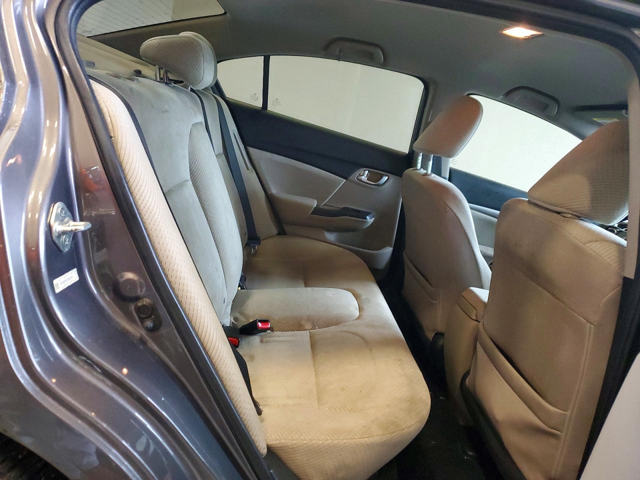 2013 Honda Civic Hybrid Brown vin: 19XFB4F21DE003149