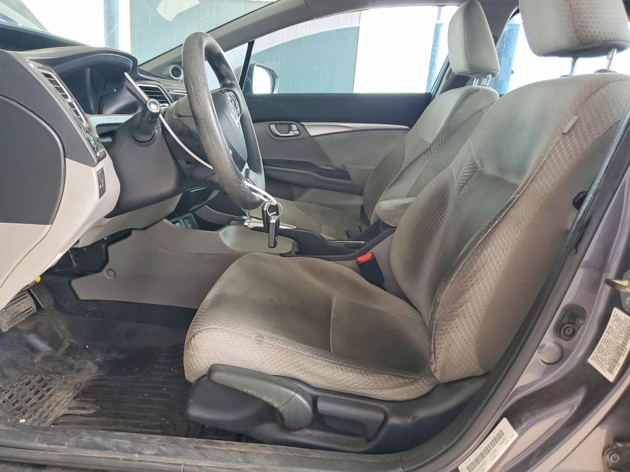 2014 Honda Civic Hybrid Gray vin: 19XFB4F21EE000821