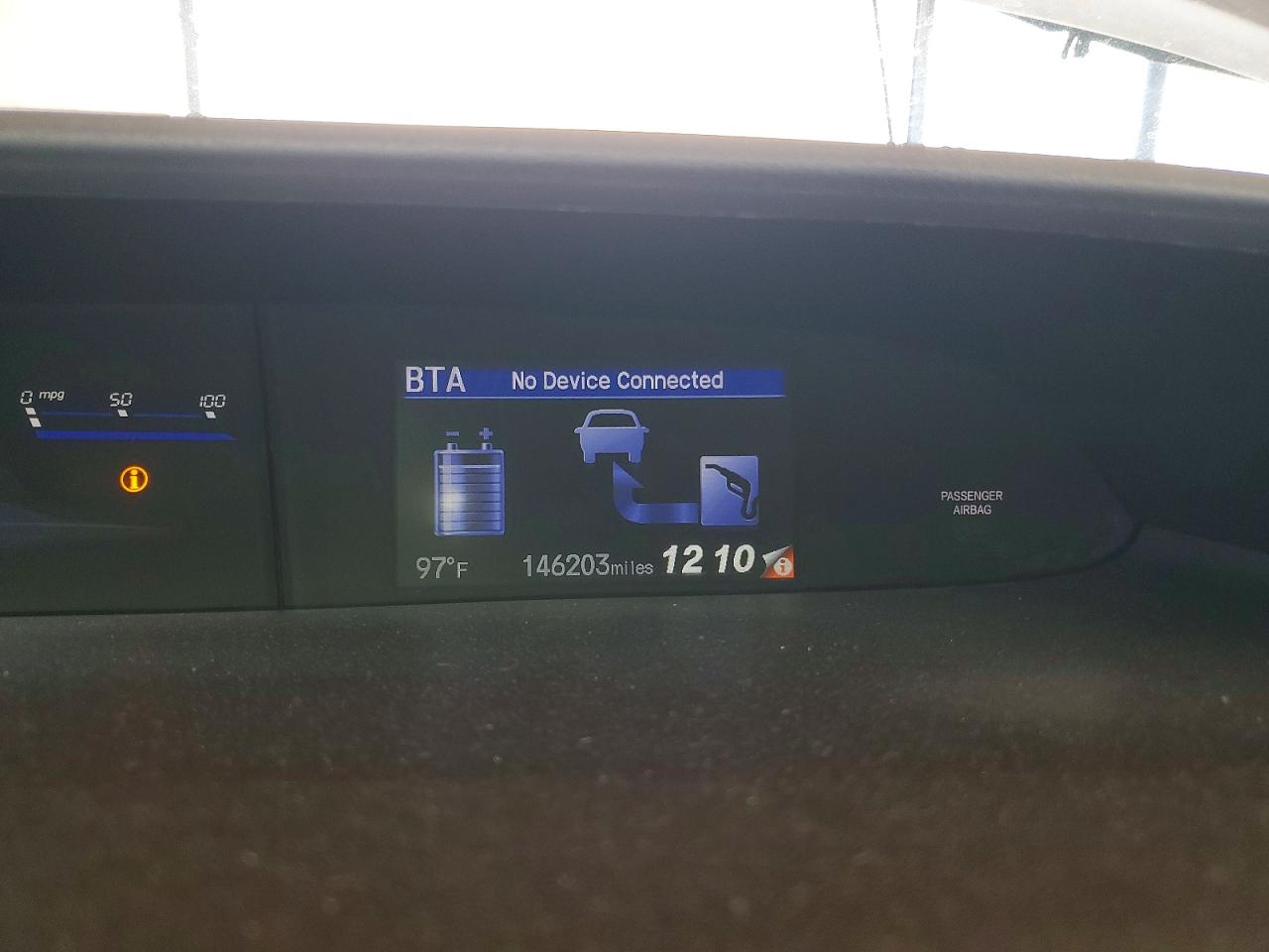 2014 Honda Civic Hybrid Gray vin: 19XFB4F21EE000821