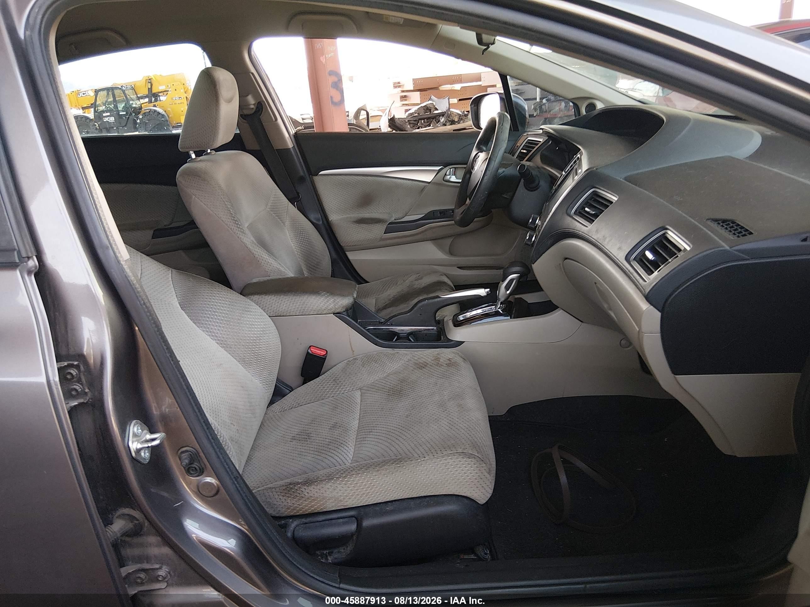 2014 Honda Civic Hybrid   Gray vin: 19XFB4F22EE001038