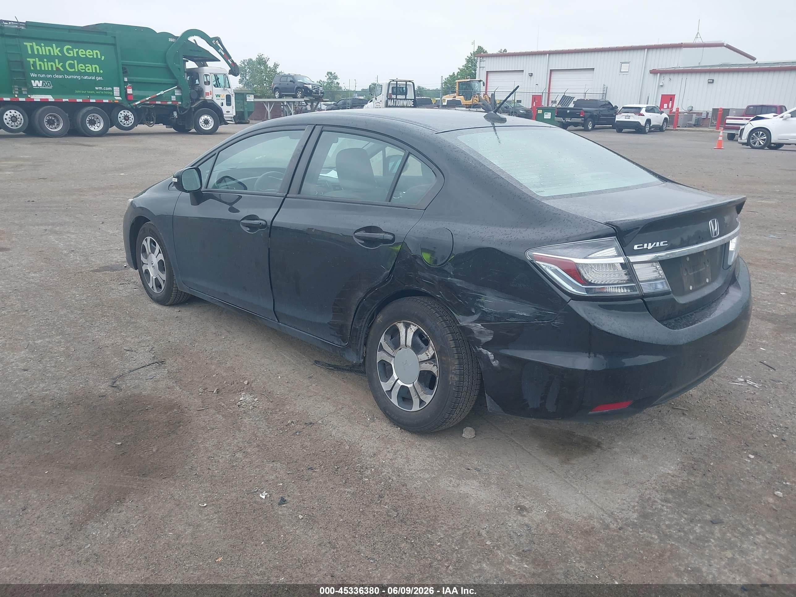 2013 Honda Civic Hybrid   Black vin: 19XFB4F23DE000494