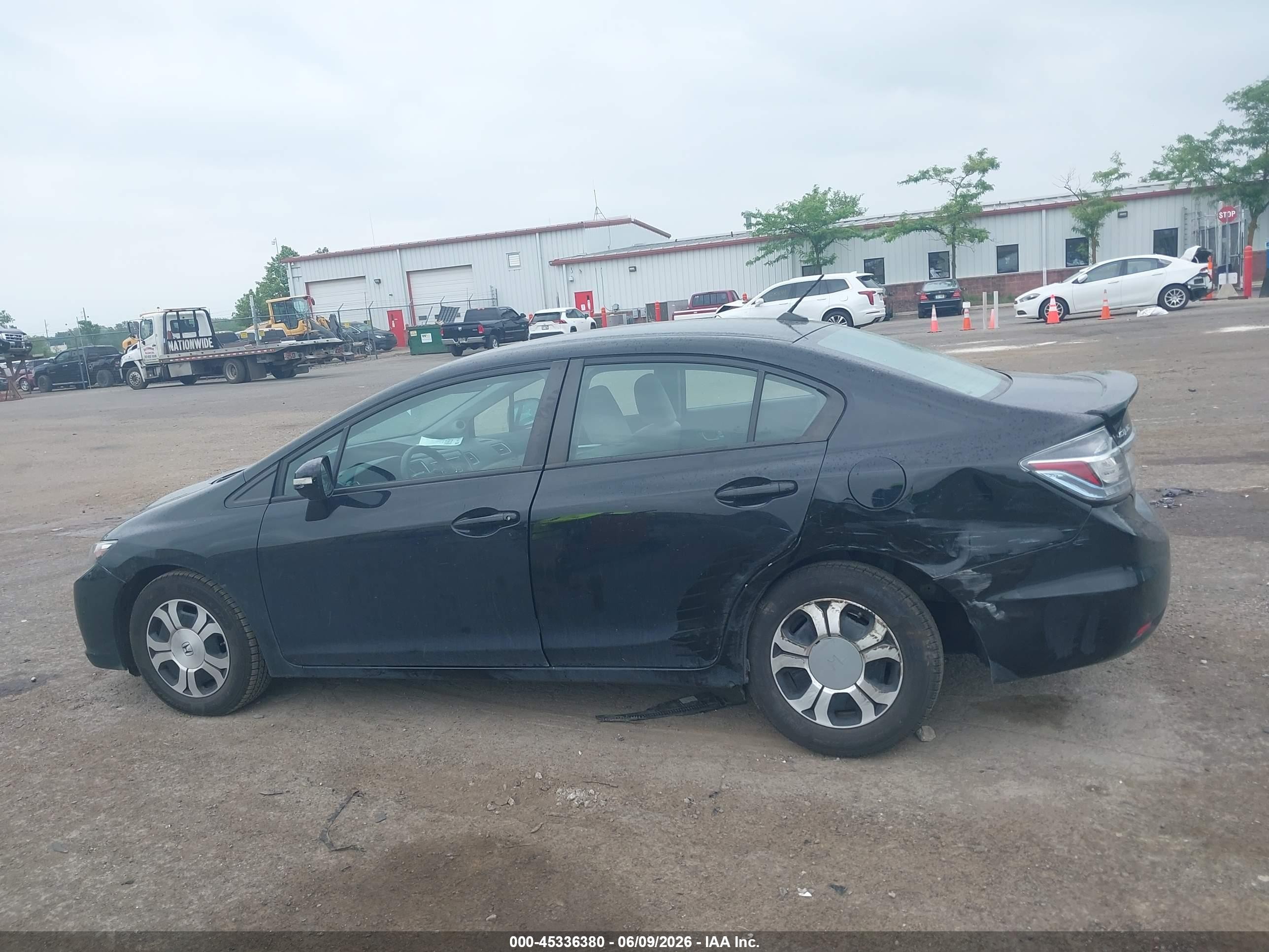 2013 Honda Civic Hybrid   Black vin: 19XFB4F23DE000494