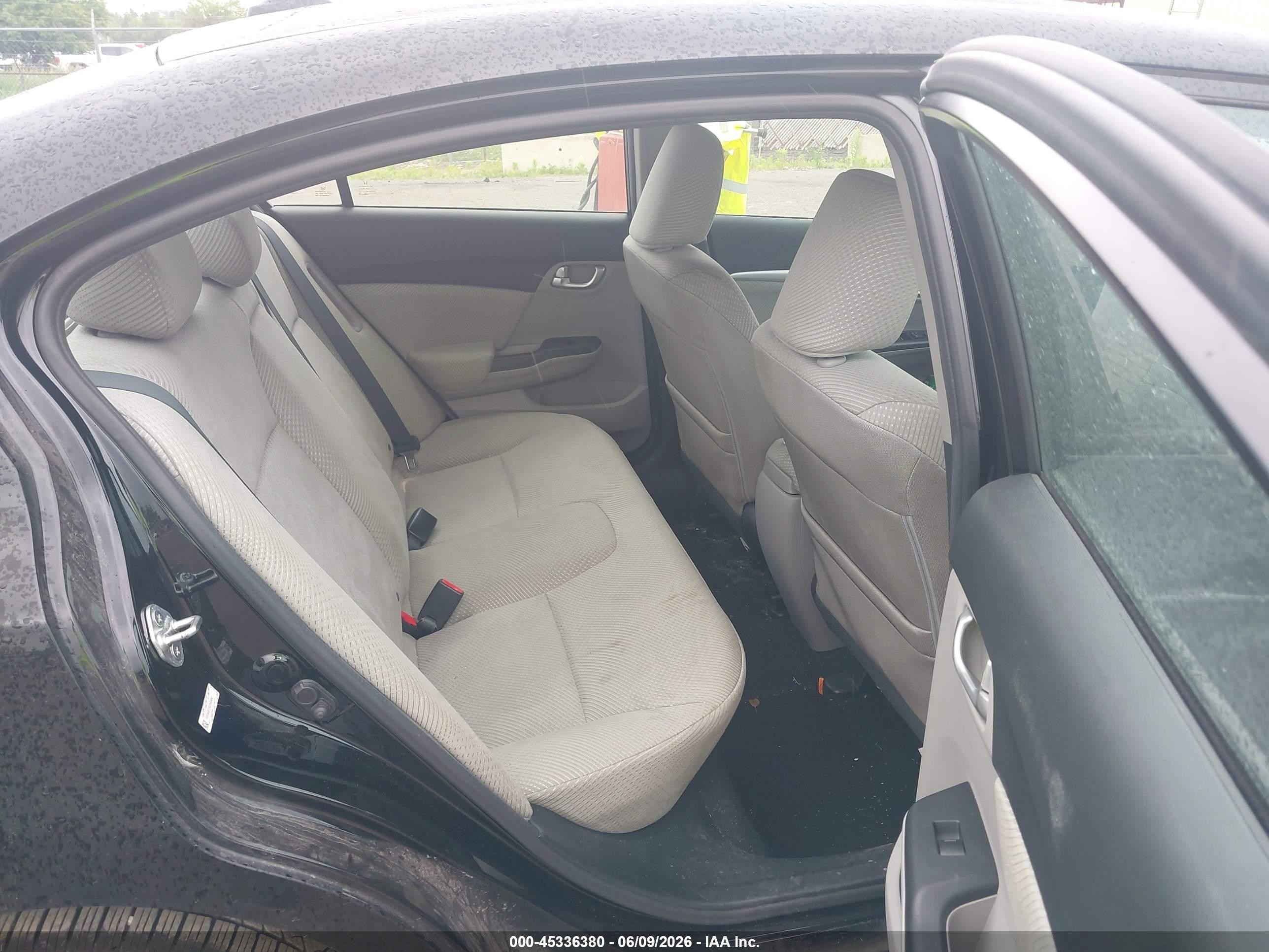 2013 Honda Civic Hybrid   Black vin: 19XFB4F23DE000494