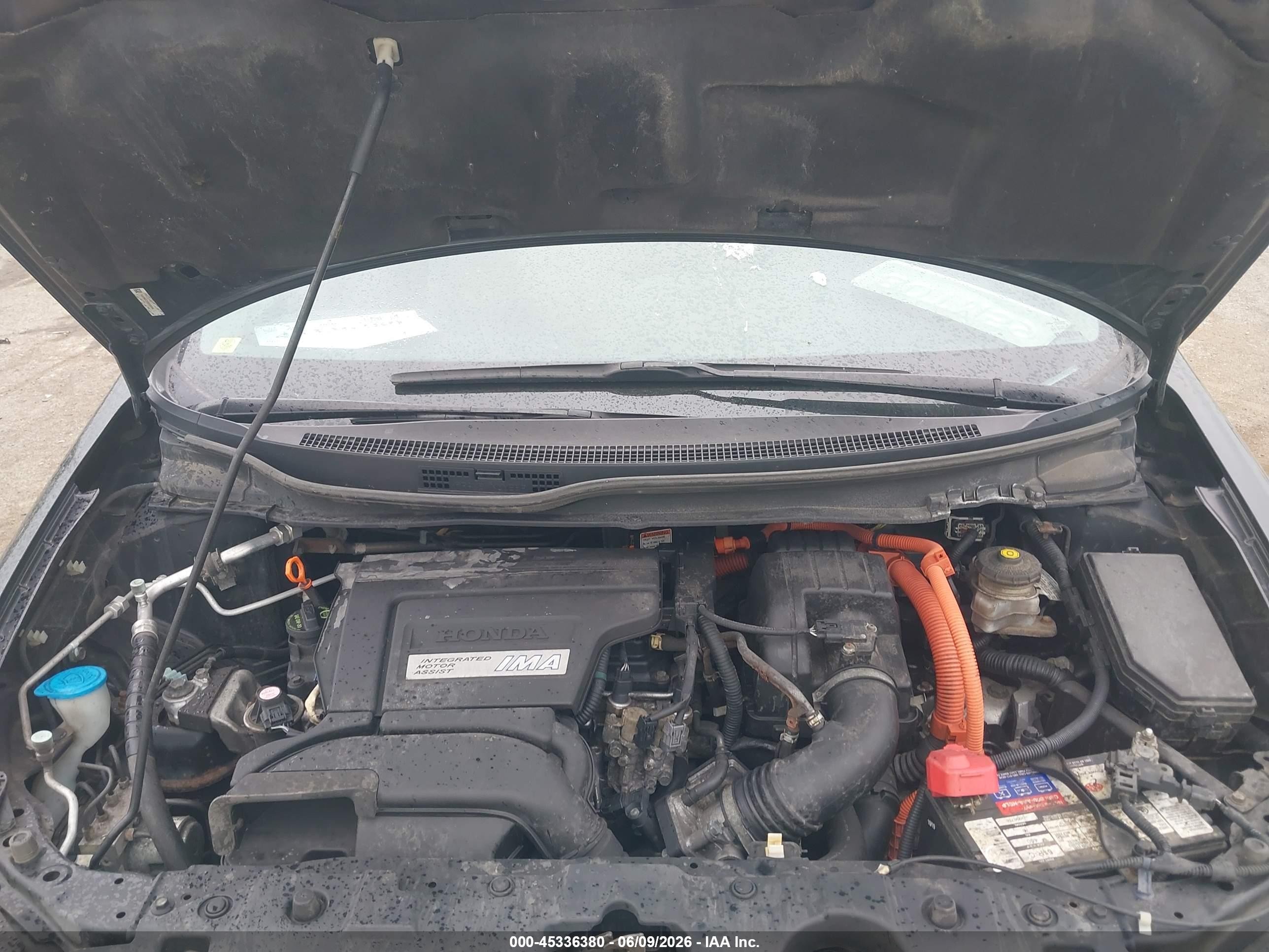 2013 Honda Civic Hybrid   Black vin: 19XFB4F23DE000494