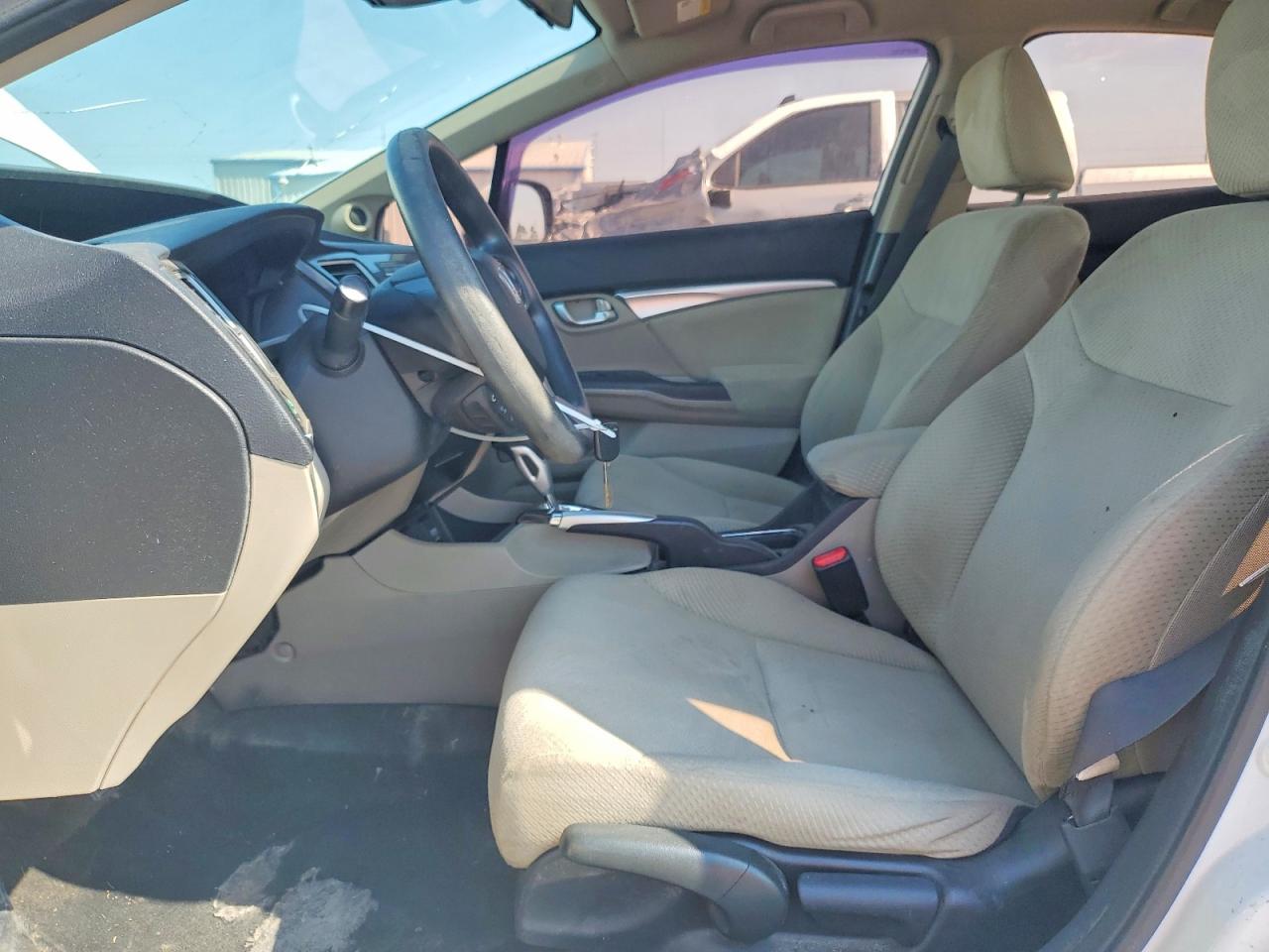 2013 Honda Civic Hybrid White vin: 19XFB4F24DE003744