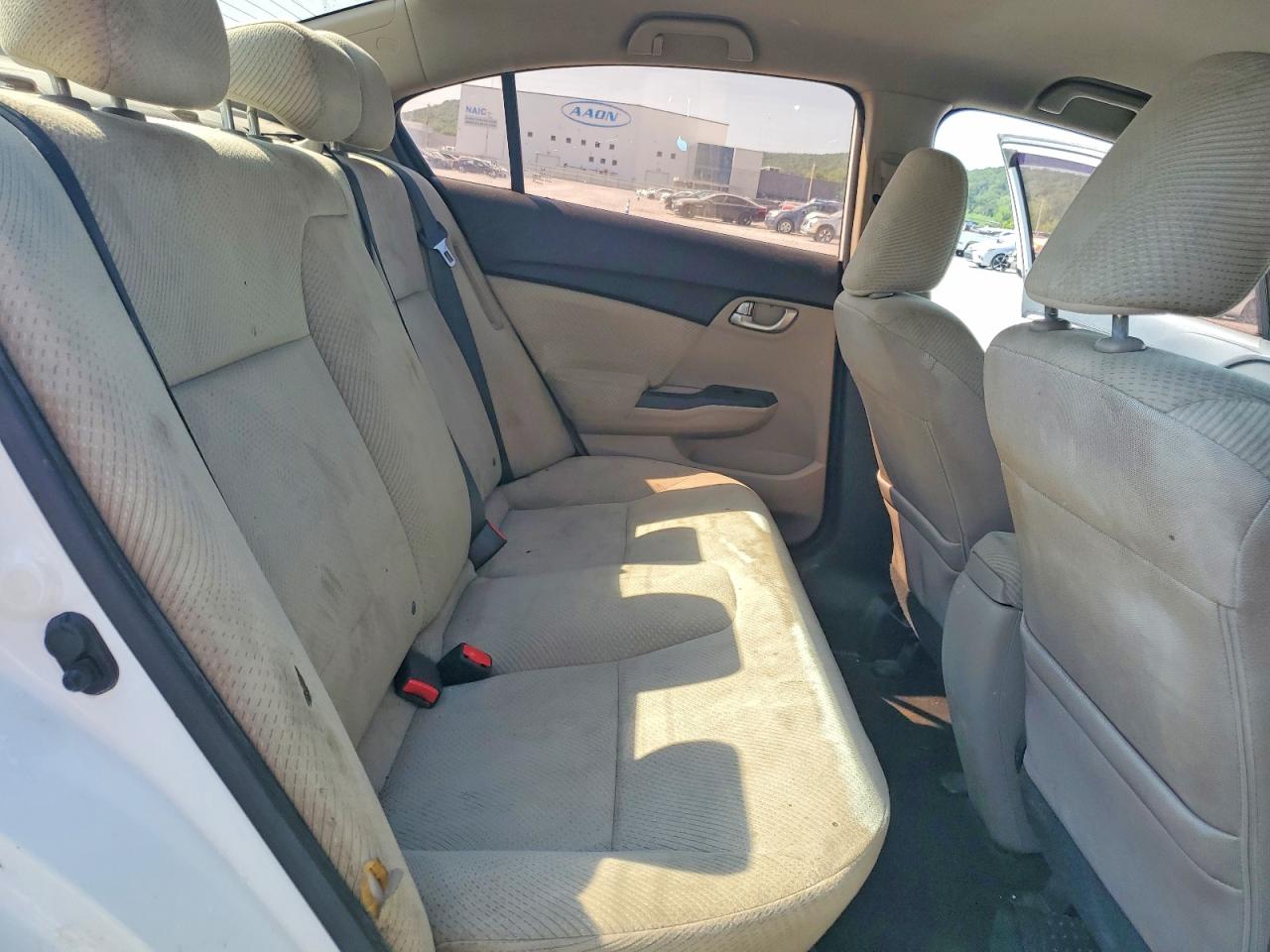 2013 Honda Civic Hybrid White vin: 19XFB4F24DE003744