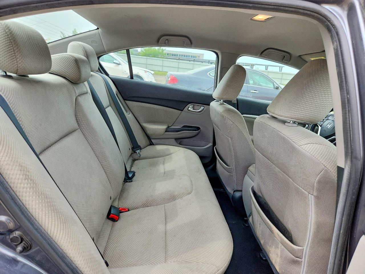 2013 Honda Civic Hybrid Gray vin: 19XFB4F24DE004022