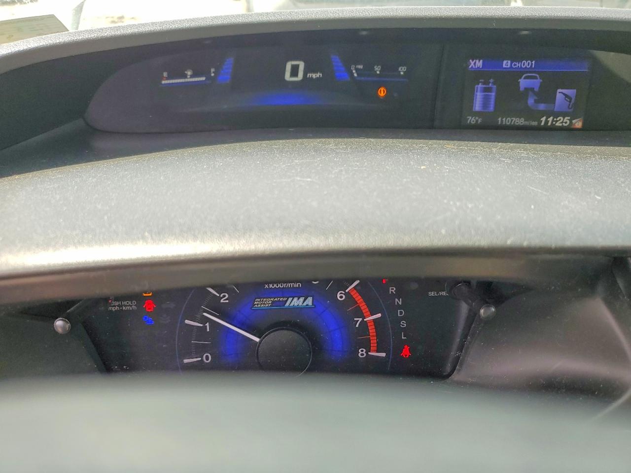 2014 Honda Civic Hybrid White vin: 19XFB4F24EE200785