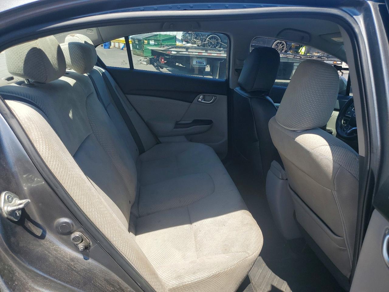 2013 Honda Civic Hybrid Gray vin: 19XFB4F25DE203256