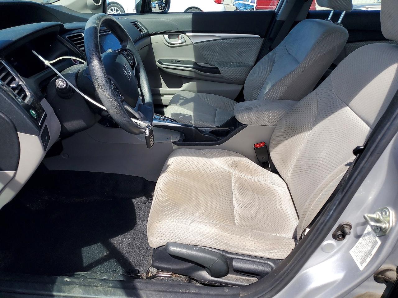2015 Honda Civic Hybrid Silver vin: 19XFB4F25FE001102