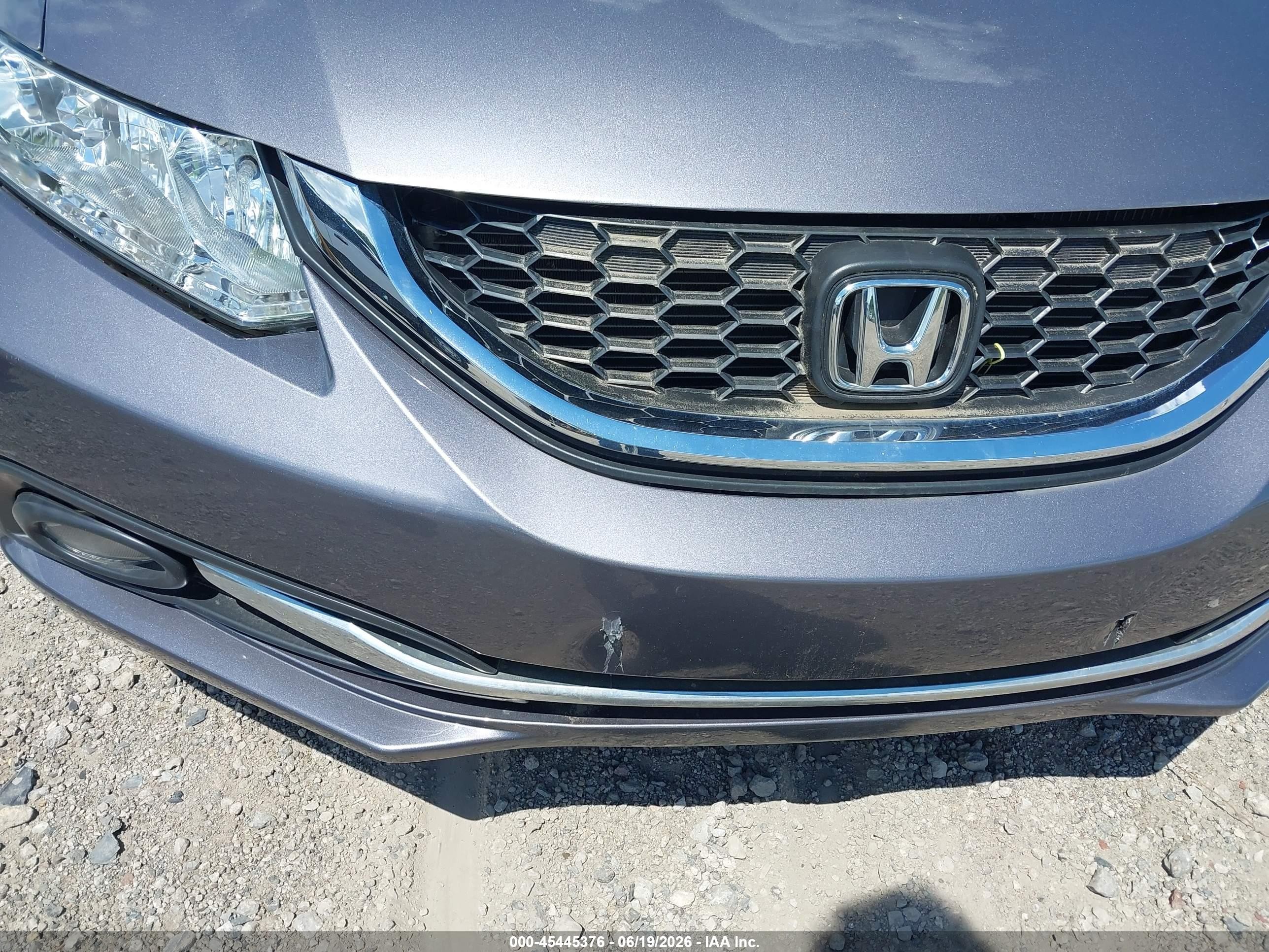 2015 Honda Civic Hybrid   Gray vin: 19XFB4F25FE201543