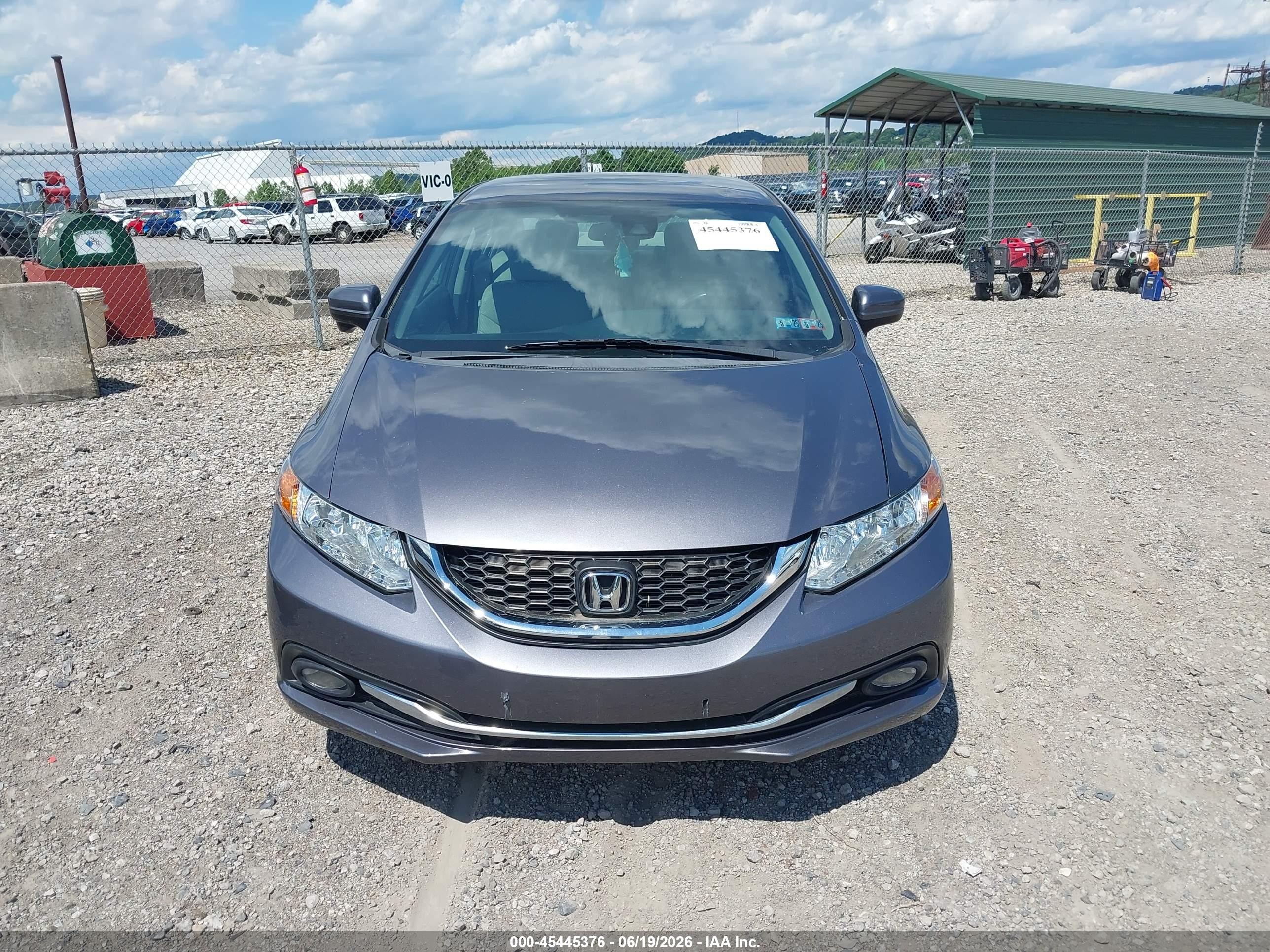 2015 Honda Civic Hybrid   Gray vin: 19XFB4F25FE201543
