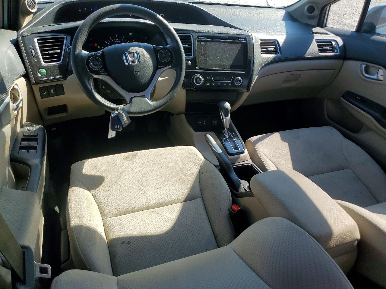 2014 Honda Civic Hybrid Silver vin: 19XFB4F26EE000085