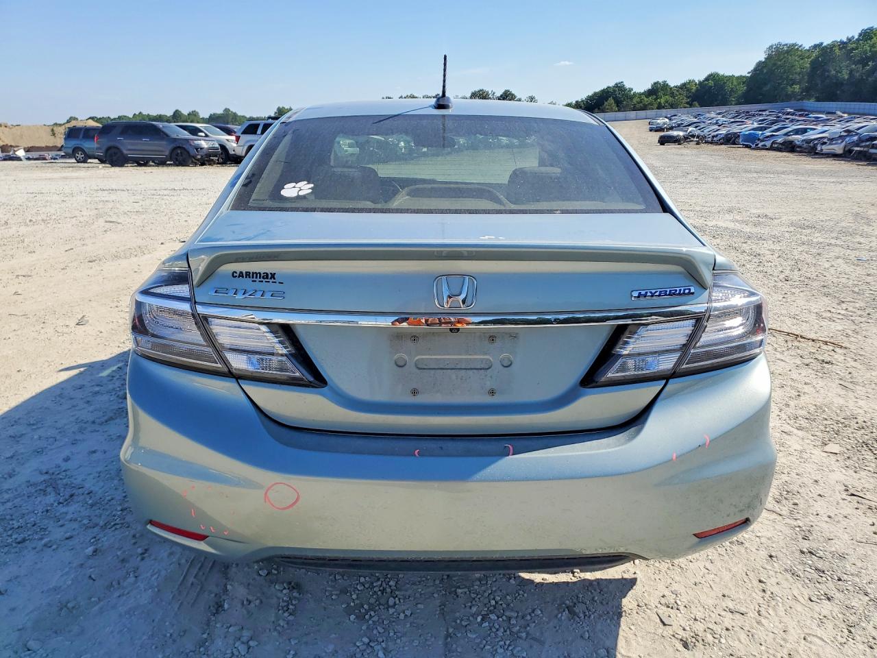 2014 Honda Civic Hybrid Silver vin: 19XFB4F26EE000085