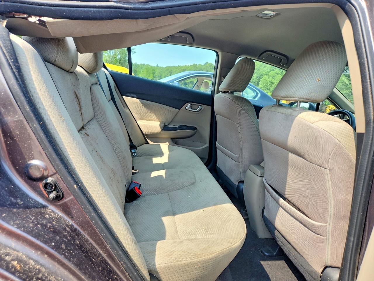 2014 Honda Civic Hybrid Gray vin: 19XFB4F26EE200660