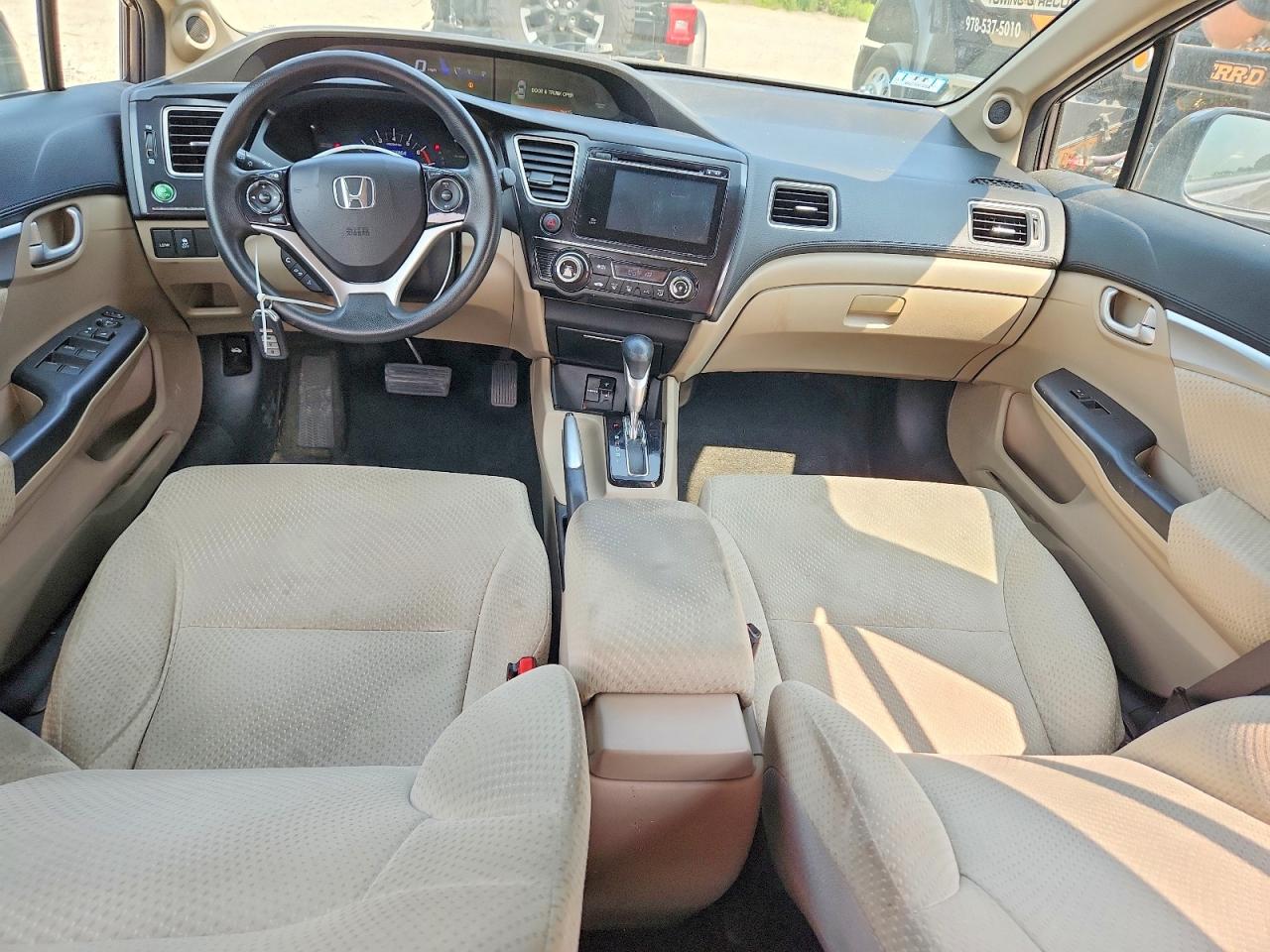 2014 Honda Civic Hybrid Gray vin: 19XFB4F26EE200660
