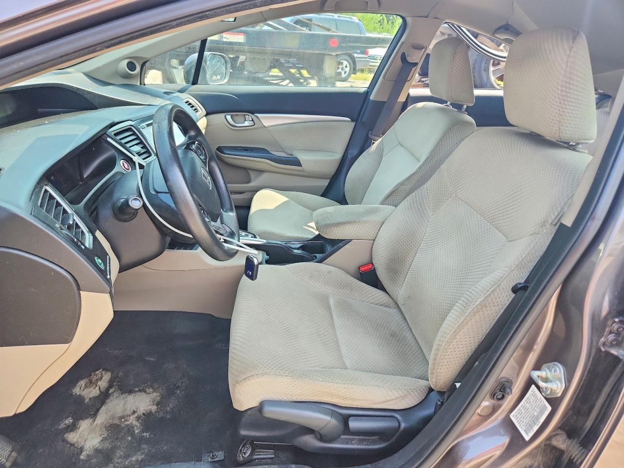 2014 Honda Civic Hybrid Gray vin: 19XFB4F26EE200660