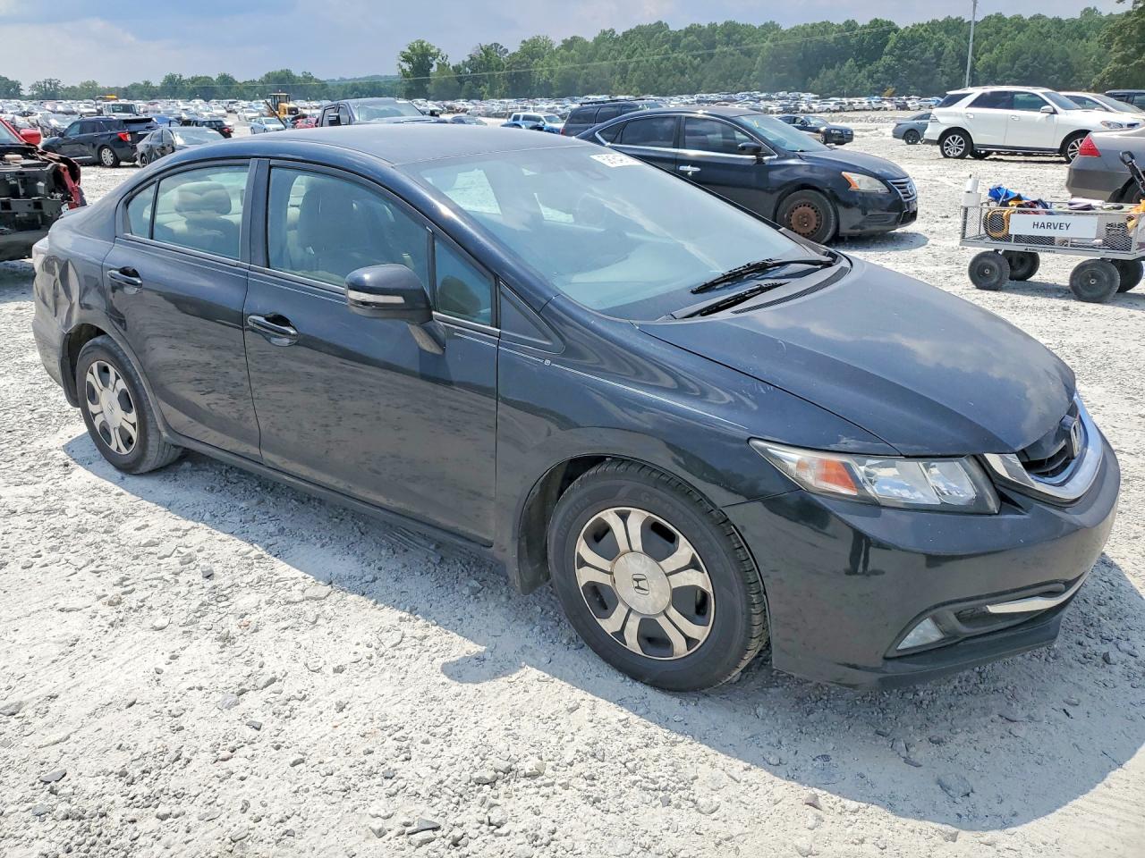 2013 Hond Civic Charcoal vin: 19XFB4F27DE000563