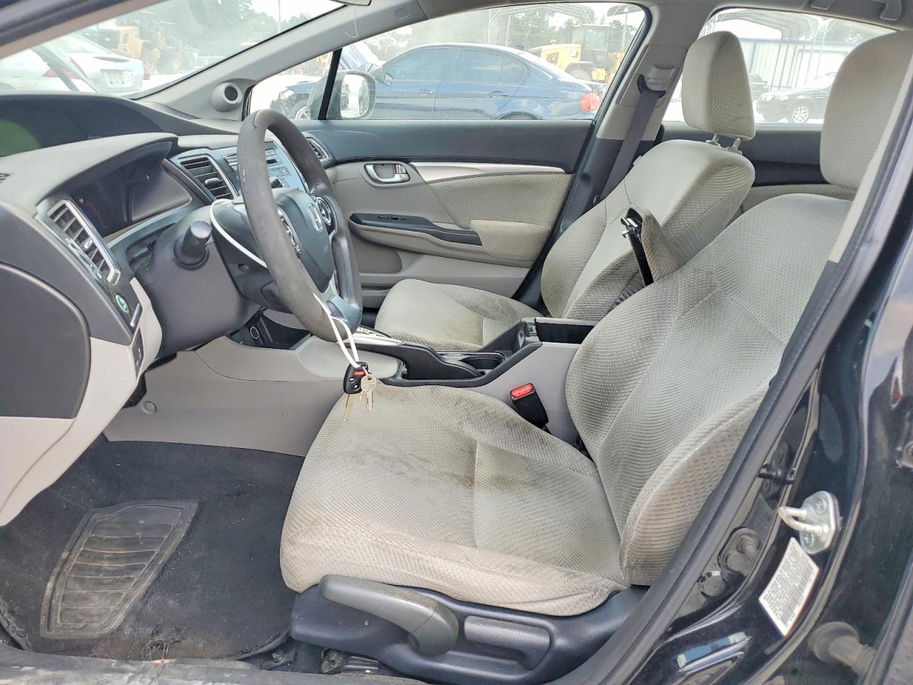 2013 Hond Civic Charcoal vin: 19XFB4F27DE000563