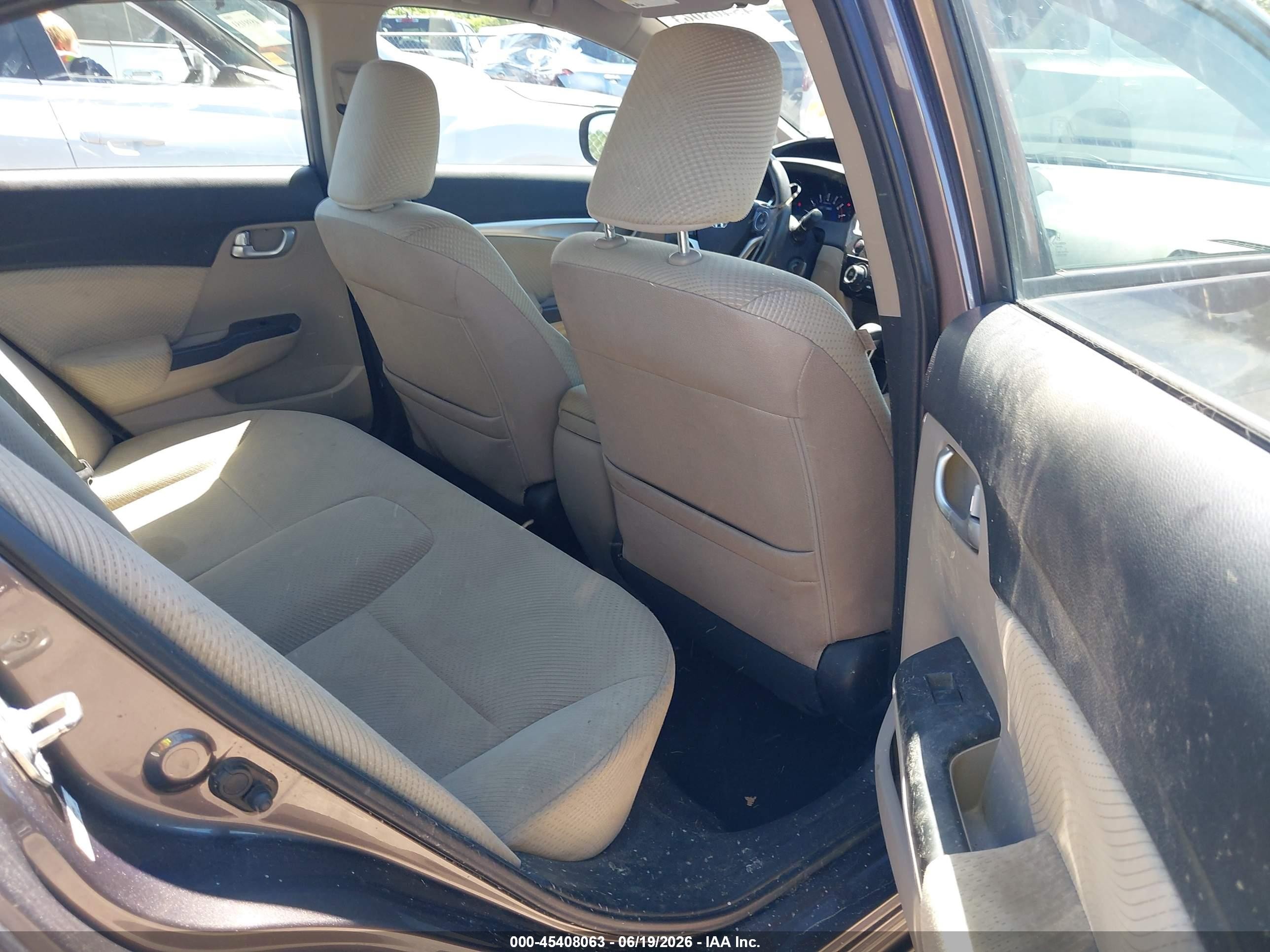2013 Honda Civic Hybrid Gray vin: 19XFB4F27DE002104