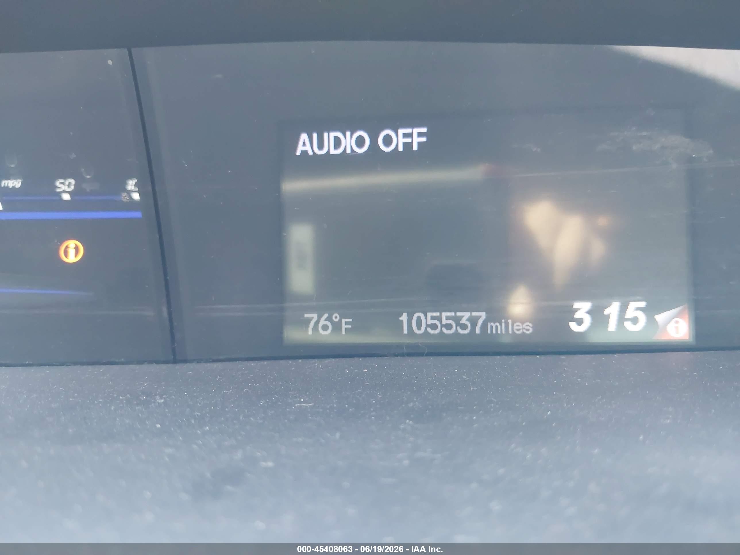 2013 Honda Civic Hybrid Gray vin: 19XFB4F27DE002104