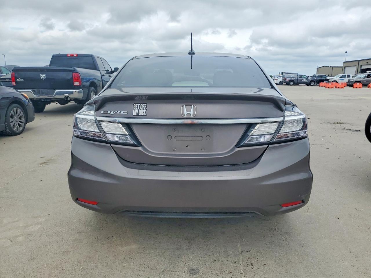 2013 Honda Civic Hybrid Gray vin: 19XFB4F27DE002524