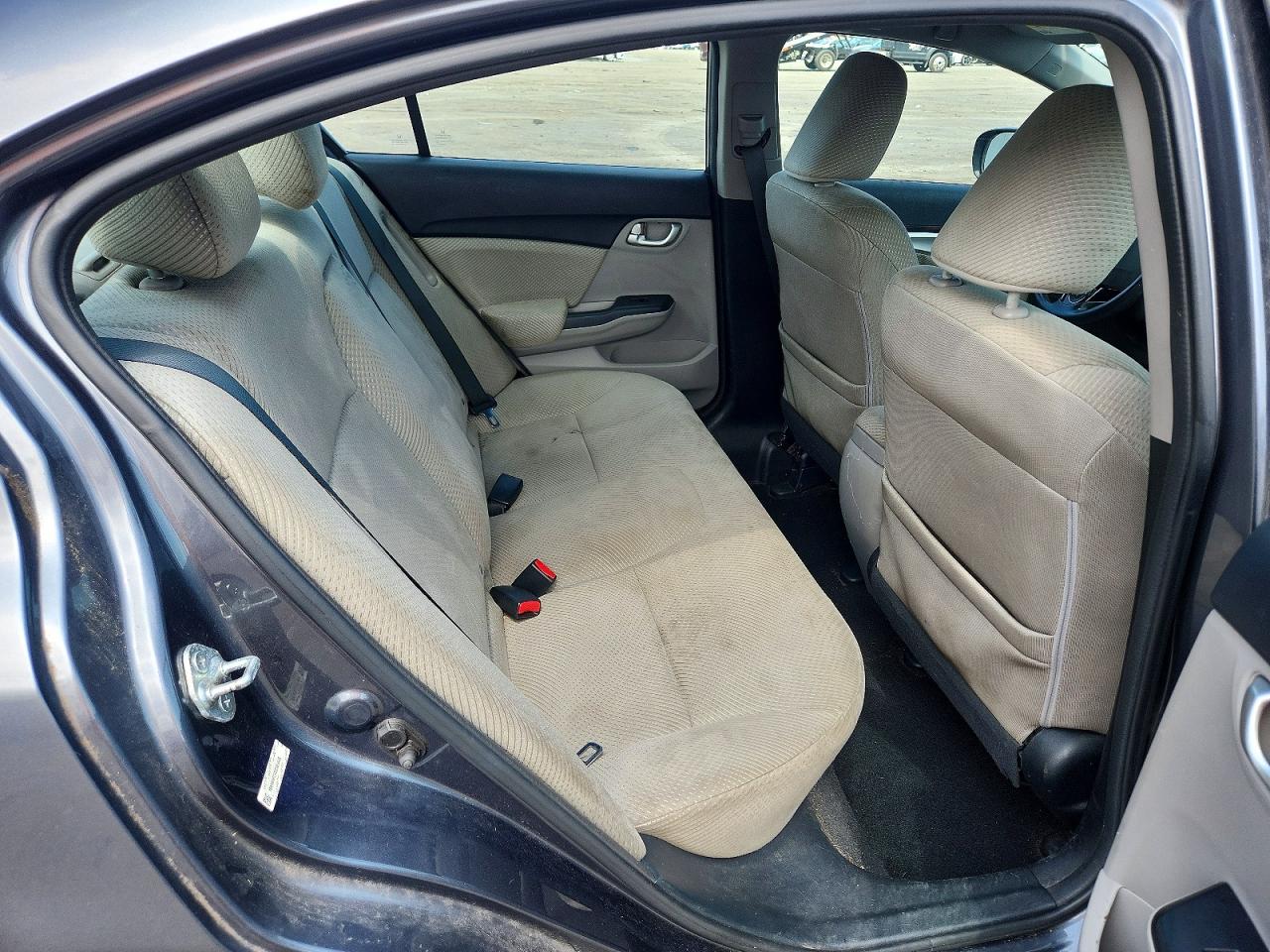 2013 Honda Civic Hybrid Gray vin: 19XFB4F27DE201539