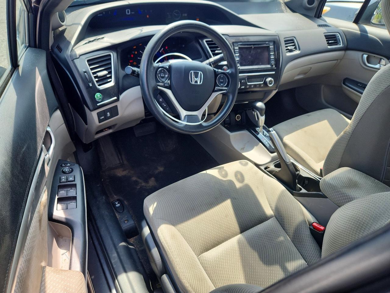 2013 Honda Civic Hybrid Gray vin: 19XFB4F27DE201539