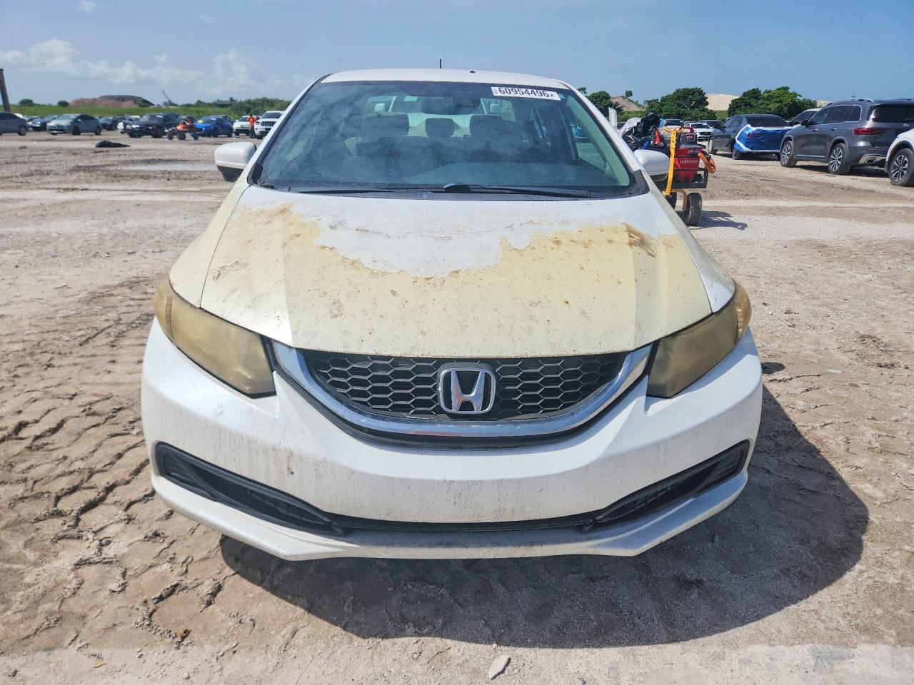 2015 Honda Civic Hybrid White vin: 19XFB4F27FE002039