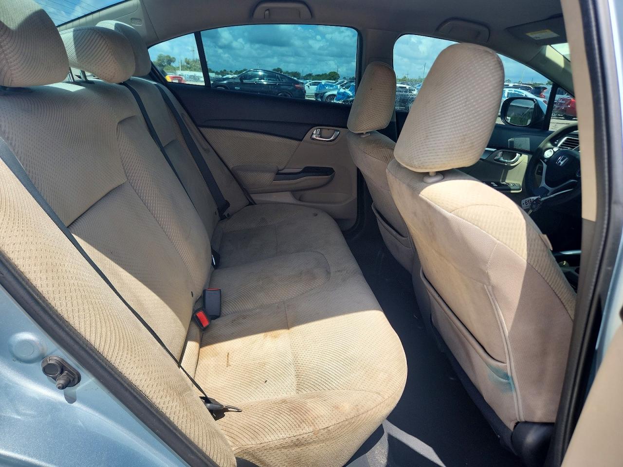 2013 Honda Civic Hybrid Бирюзовый vin: 19XFB4F28DE000300