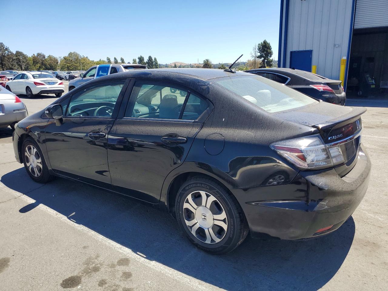 2013 Honda Civic Hybrid Black vin: 19XFB4F28DE201856