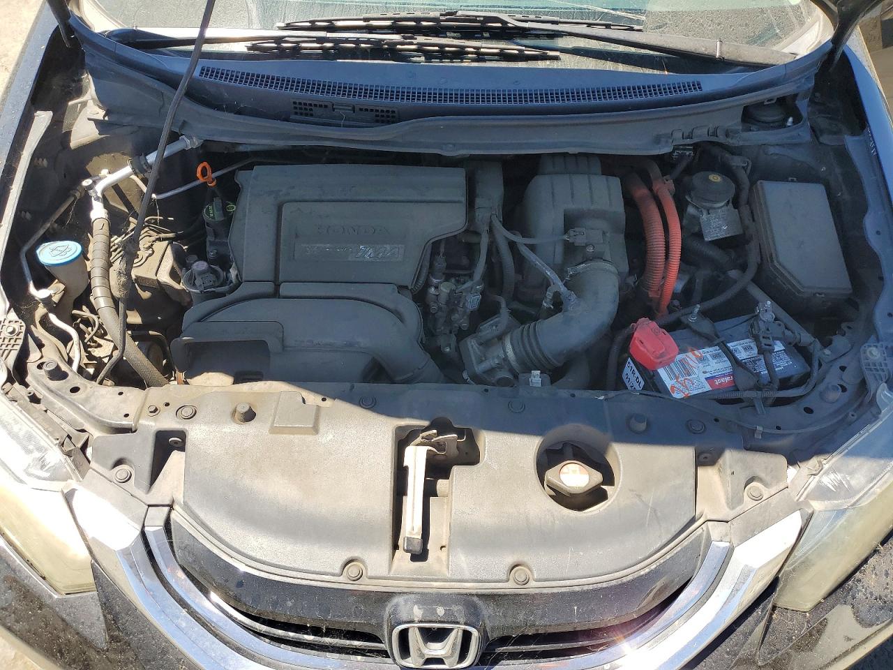 2013 Honda Civic Hybrid Black vin: 19XFB4F28DE201856