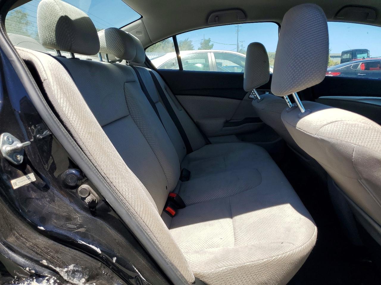 2013 Honda Civic Hybrid Black vin: 19XFB4F28DE201856