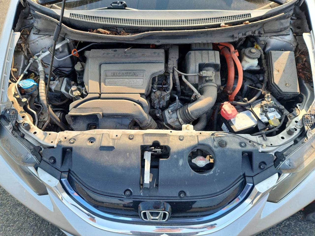 2014 Honda Civic Hybrid Silver vin: 19XFB4F28EE000251