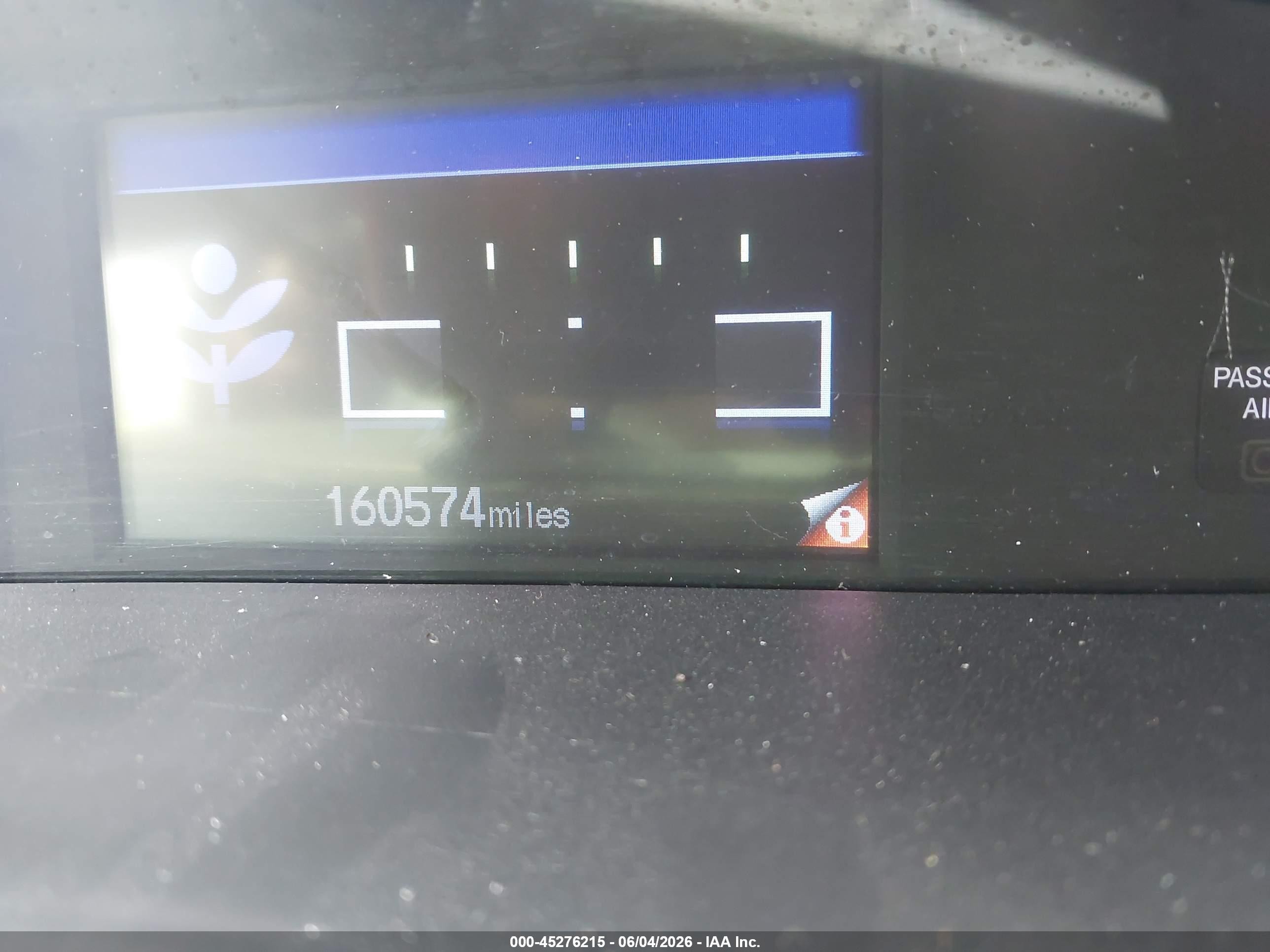 2013 Honda Civic Hybrid   Серый vin: 19XFB4F29DE001844
