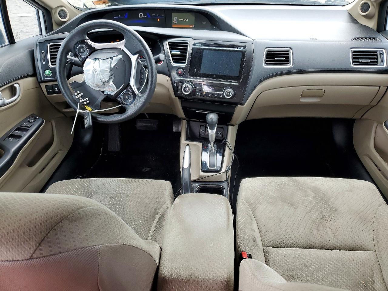 2014 Honda Civic Hybrid White vin: 19XFB4F29EE200992