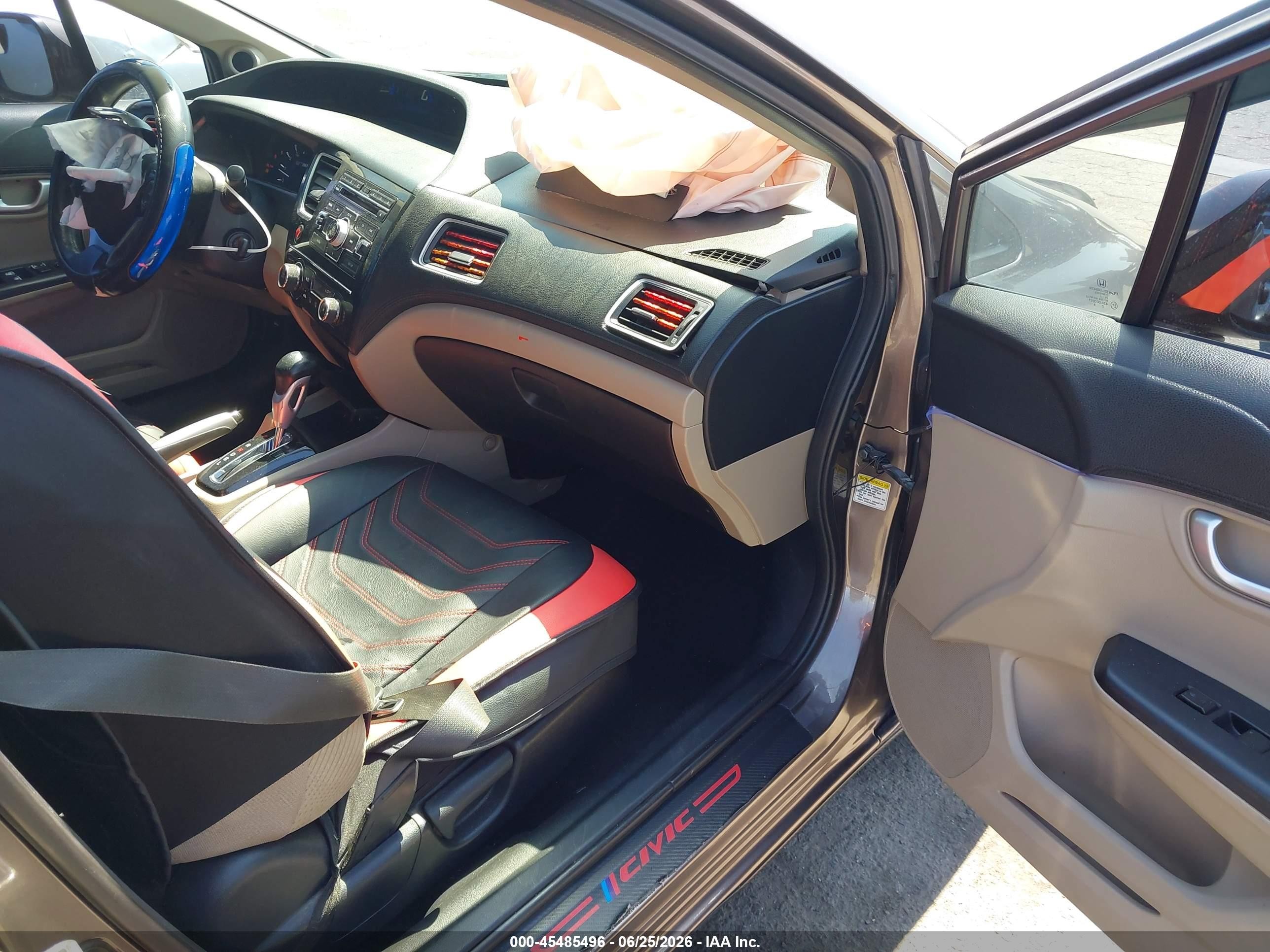 2013 Honda Civic Hybrid   Gray vin: 19XFB4F2XDE004154
