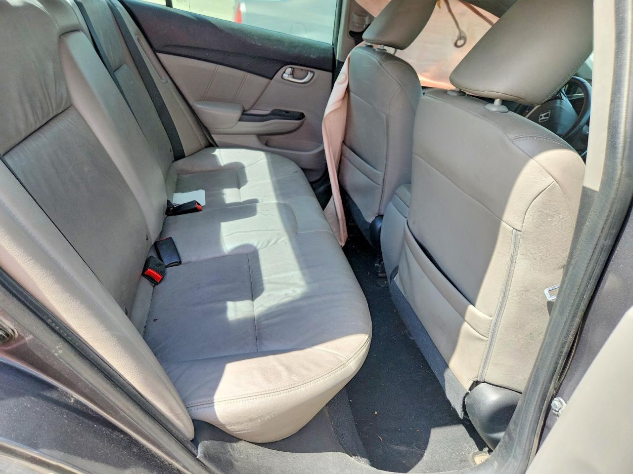 2013 Honda Civic Hybrid L Gray vin: 19XFB4F30DE002874
