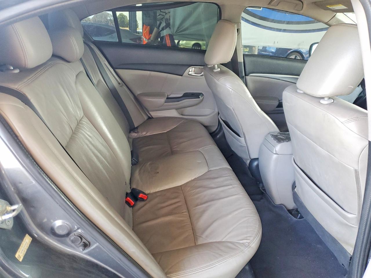 2013 Honda Civic Hybrid L Gray vin: 19XFB4F31DE200301