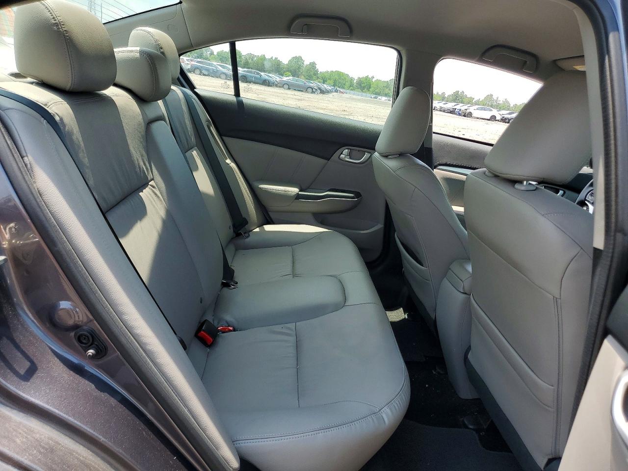 2015 Honda Civic Hybrid L Gray vin: 19XFB4F32FE200178