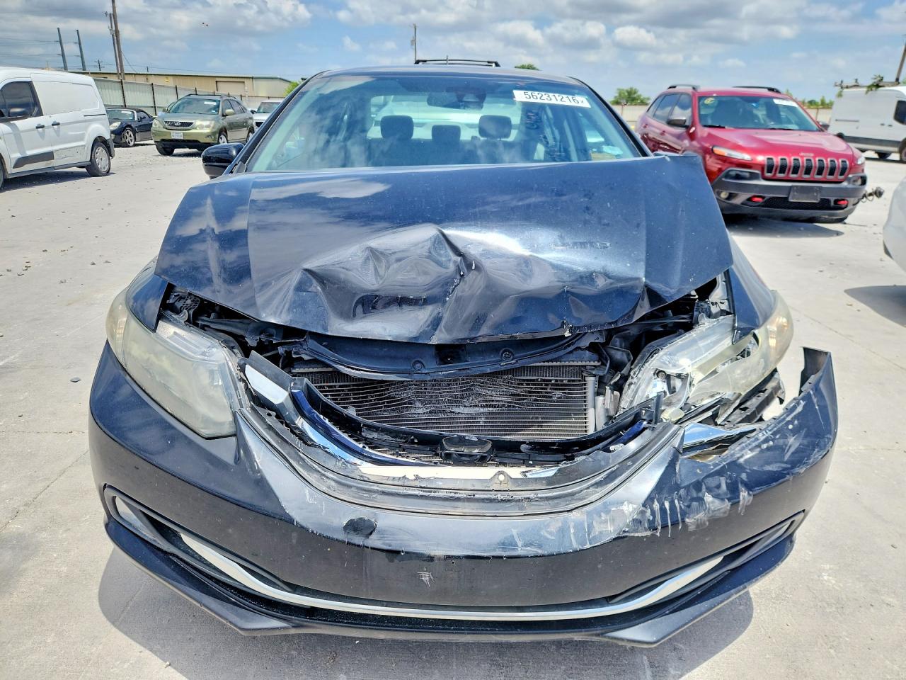 2015 Honda Civic Hybrid L Black vin: 19XFB4F33FE200738