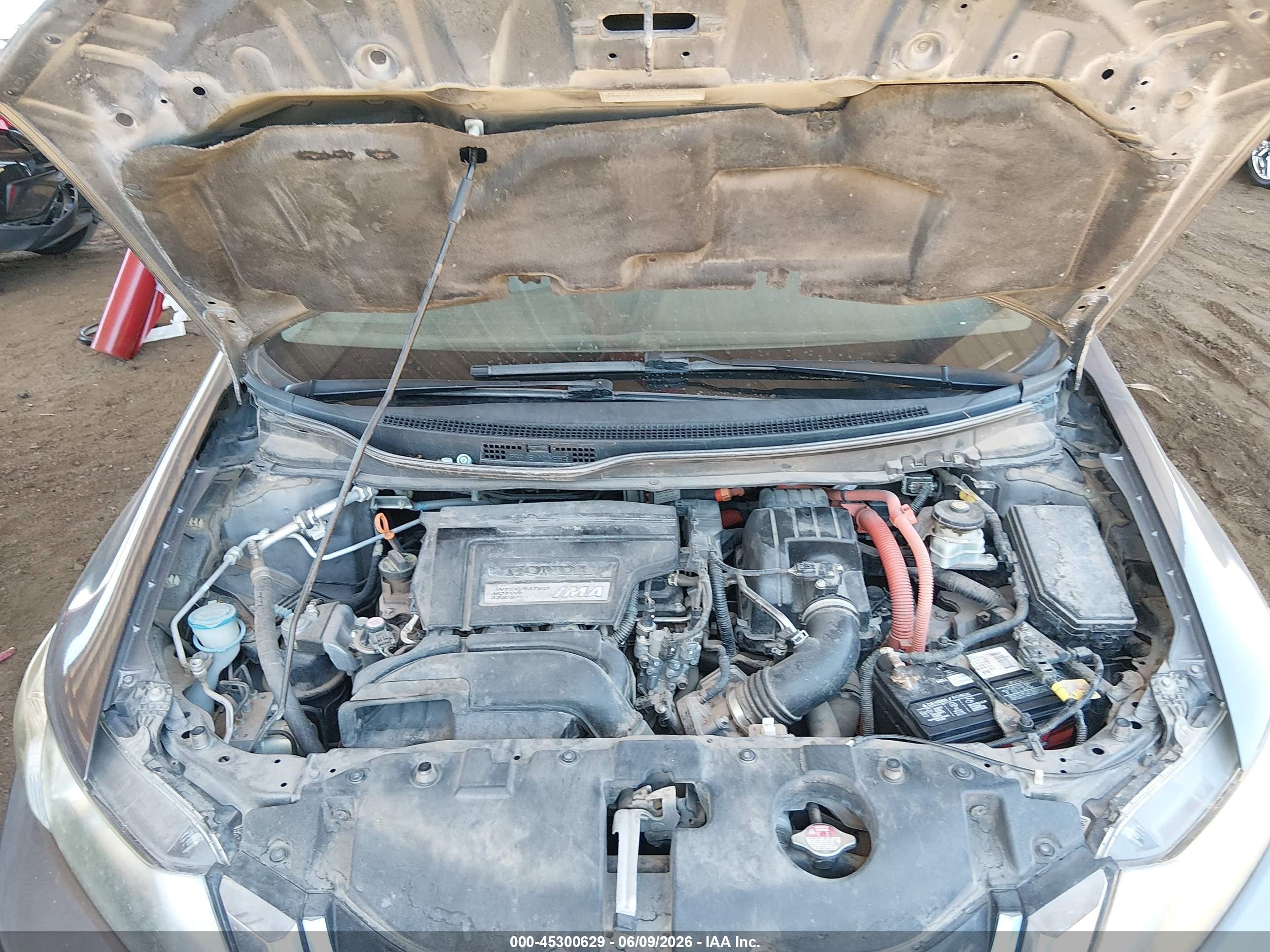 2015 Honda Civic Hybrid   Серый vin: 19XFB4F34FE000256