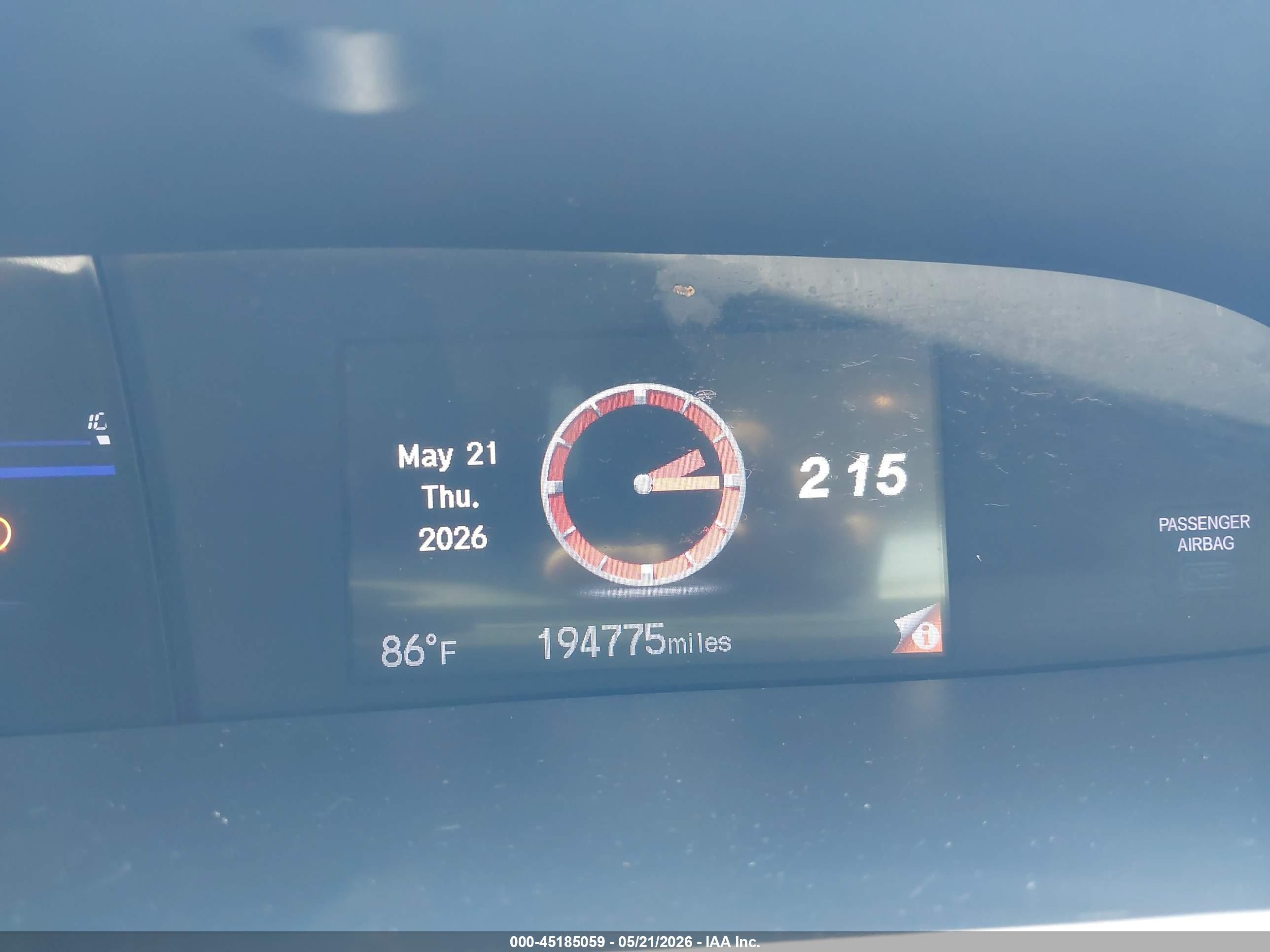 2015 Honda Civic Hybrid   Серый vin: 19XFB4F34FE200179