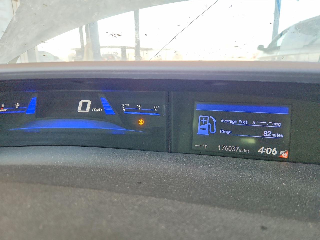 2013 Honda Civic Hybrid L Серый vin: 19XFB4F35DE203041