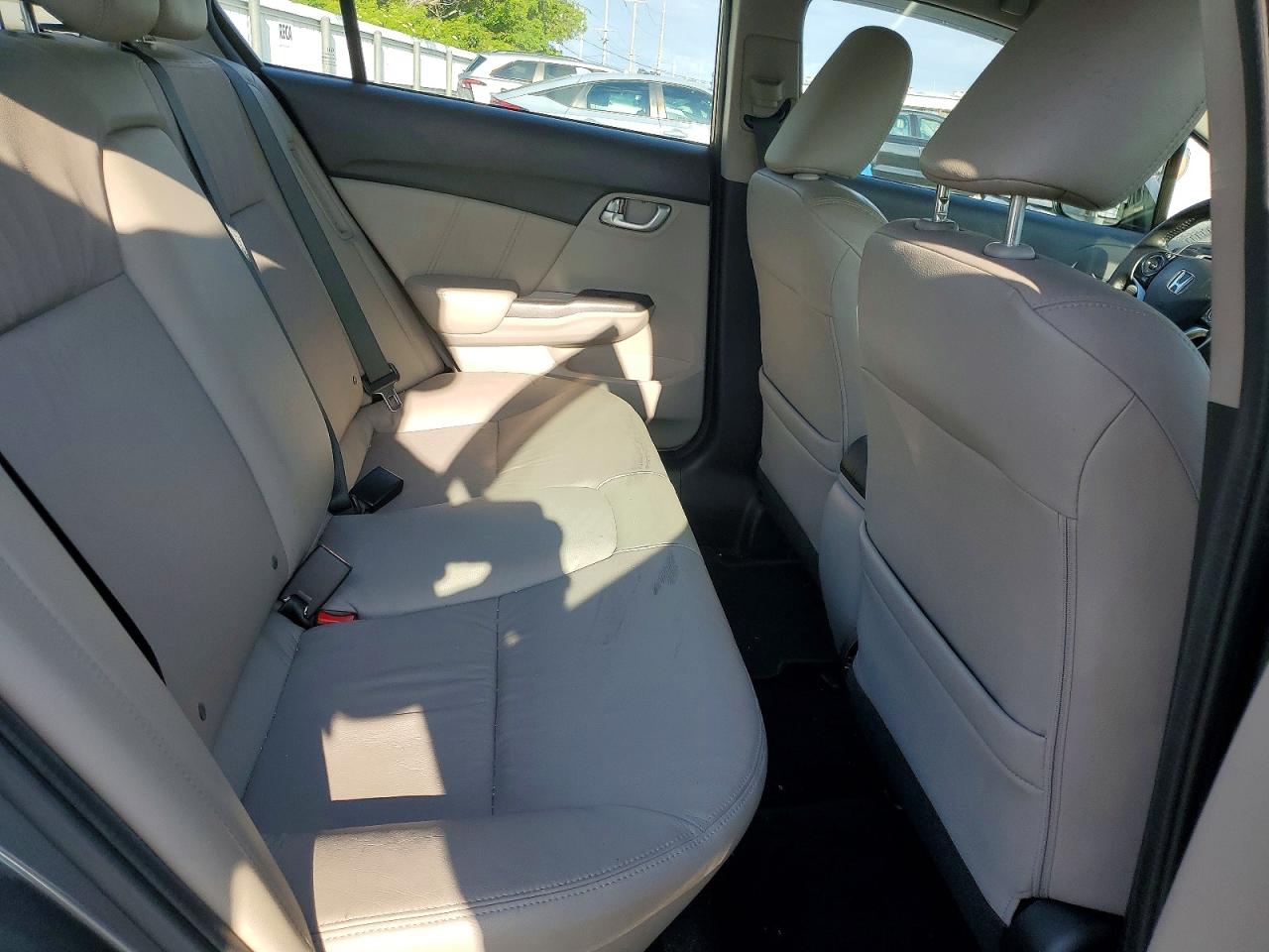 2013 Honda Civic Hybrid L Gray vin: 19XFB4F37DE203073